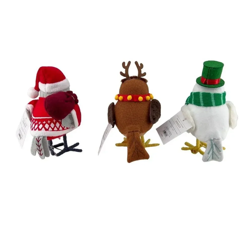 2022 Target Wondershop Winter Birds Featherly Friends Lot of 3